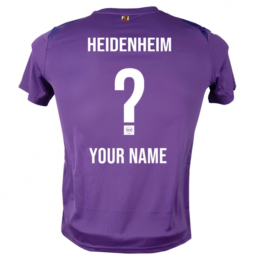 Danxen Hombre Camiseta 1. FC Heidenheim Malva Medio Portero Equipación 2025/26 La Camisa México