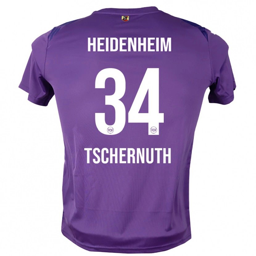 Danxen Hombre Camiseta Paul Tschernuth #34 Malva Medio Portero Equipación 2025/26 La Camisa México