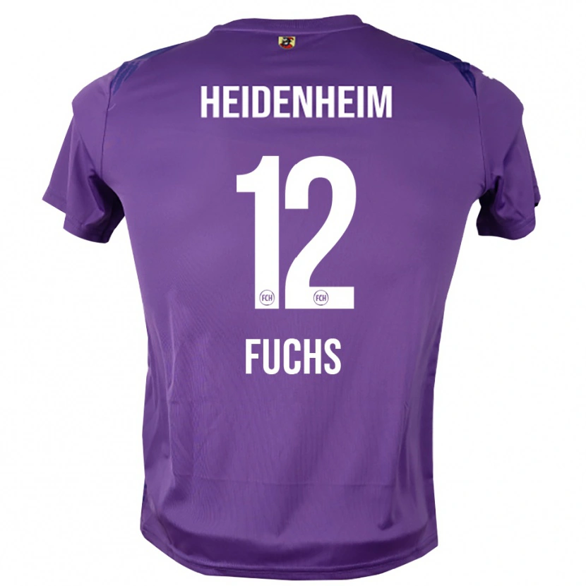Danxen Hombre Camiseta Celine Fuchs #12 Malva Medio Portero Equipación 2025/26 La Camisa México