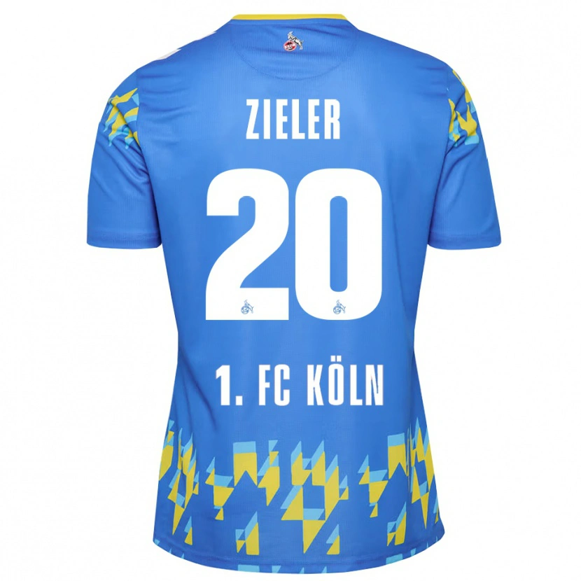 Danxen Hombre Camiseta Ron-Robert Zieler #20 Azul Cornflower Portero Equipación 2025/26 La Camisa México