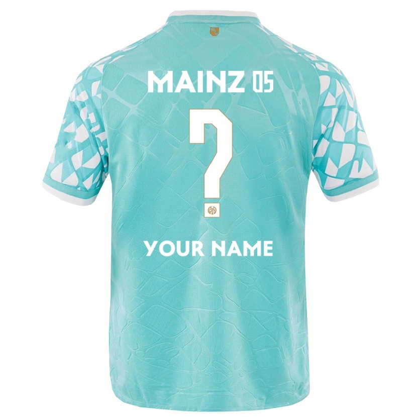 Danxen Hombre Camiseta 1. FSV Mainz 05 Blanco Turquesa Portero Equipación 2025/26 La Camisa México