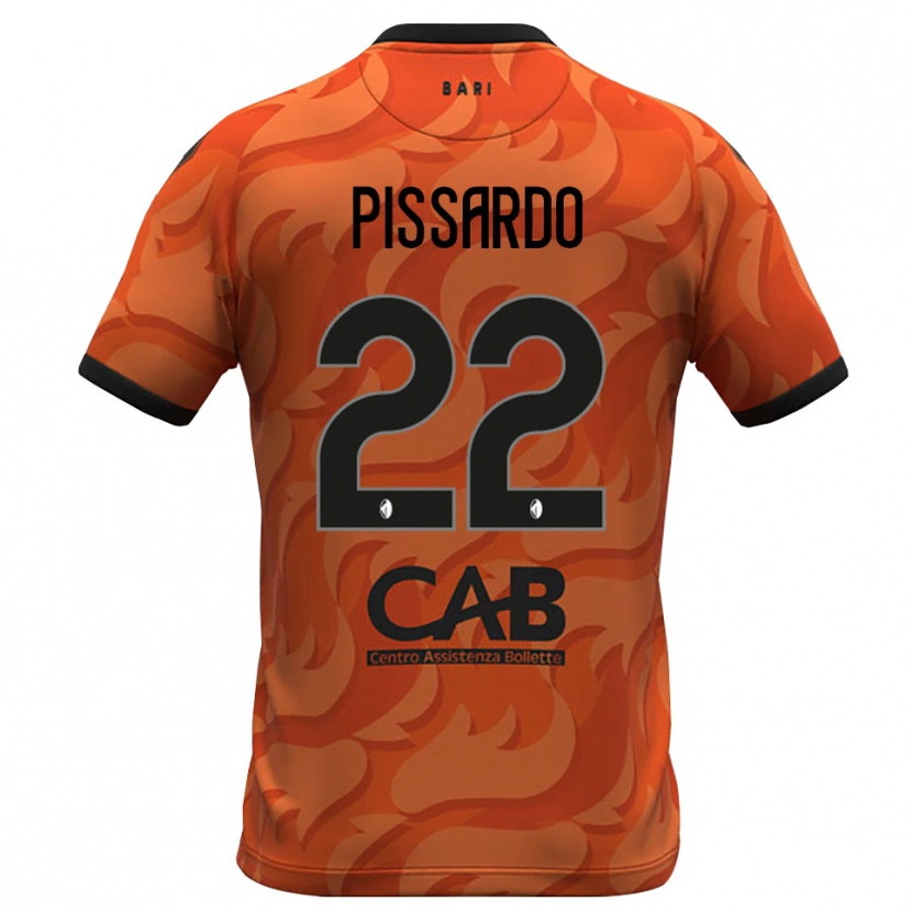 Danxen Hombre Camiseta Marco Pissardo #22 Naranja Oscuro Negro Portero Equipación 2025/26 La Camisa México
