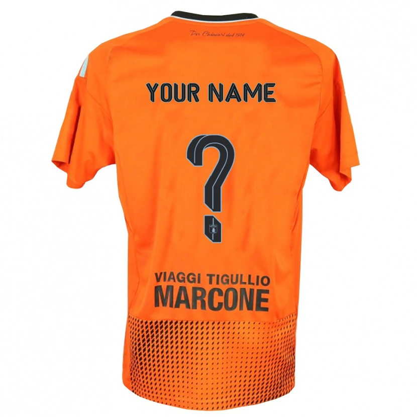 Danxen Hombre Camiseta Virtus Entella Naranja Oscuro Azul Portero Equipación 2025/26 La Camisa México