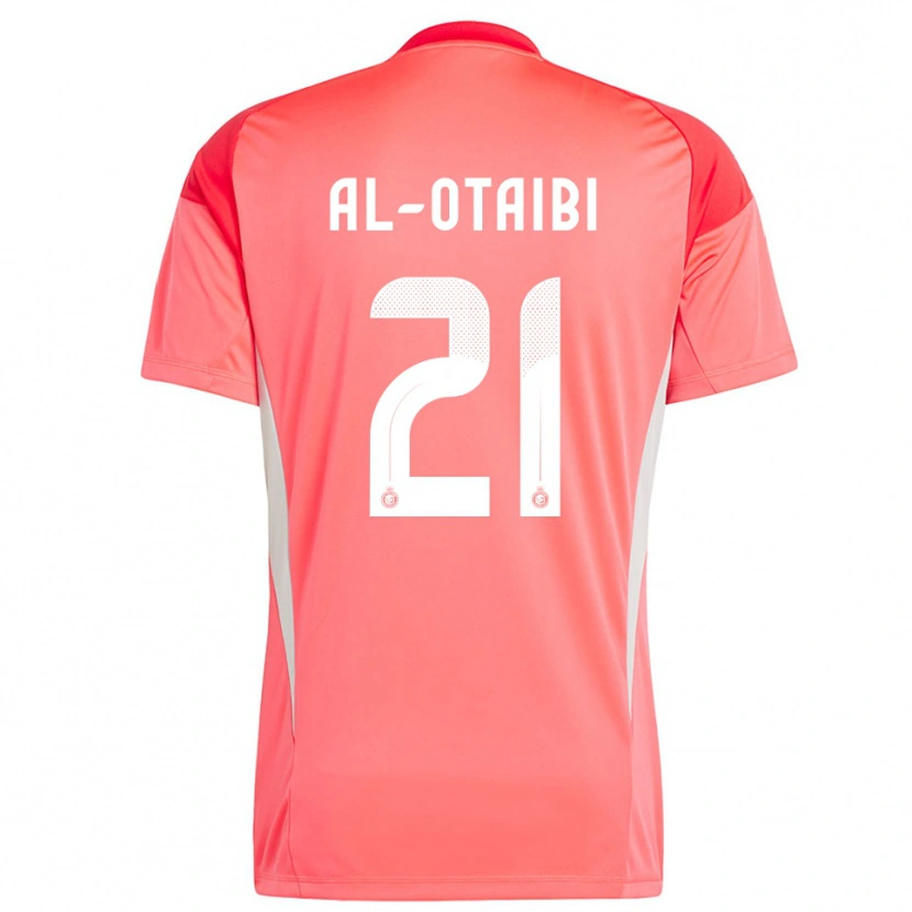 Danxen Hombre Camiseta Abdulrahman Al-Otaibi #21 Naranja Rojo Amarillo Portero Equipación 2025/26 La Camisa México