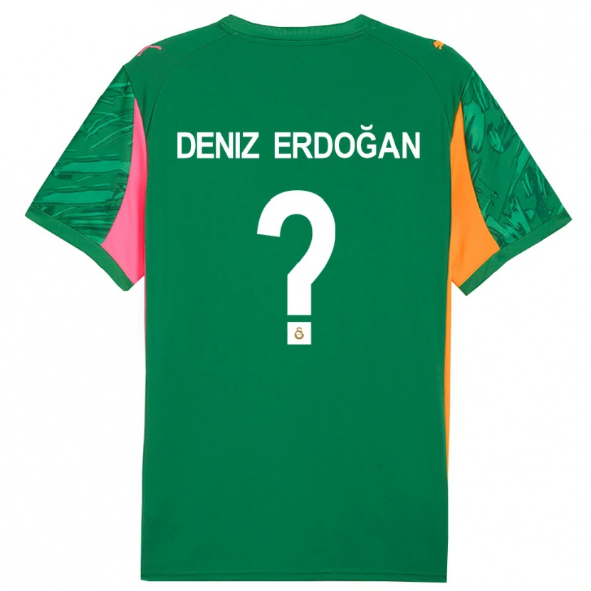 Danxen Hombre Camiseta Ali Deniz Erdoğan #0 Verde Naranja Rosa Portero Equipación 2025/26 La Camisa México