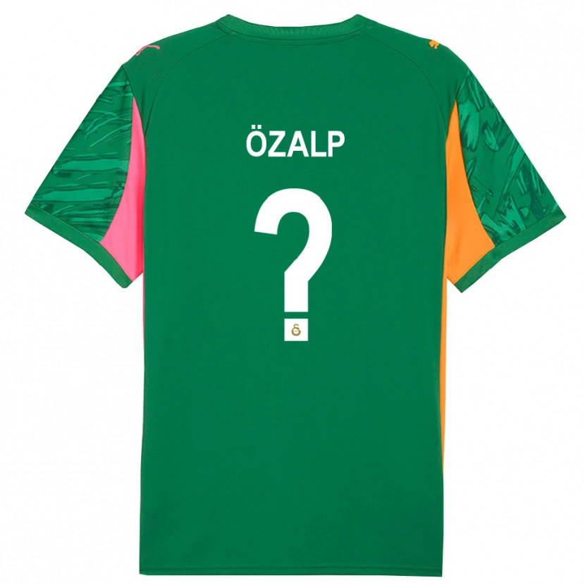 Danxen Hombre Camiseta Hamza Özalp #0 Verde Naranja Rosa Portero Equipación 2025/26 La Camisa México