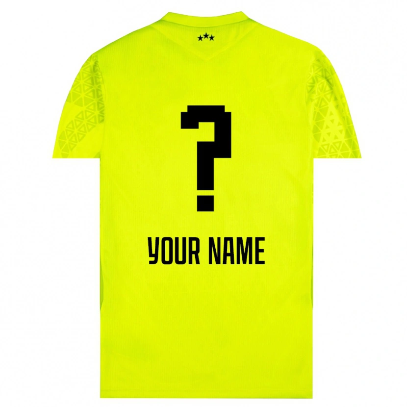 Danxen Hombre Camiseta FK Crvena zvezda Verde Amarillo Negro Portero Equipación 2025/26 La Camisa México