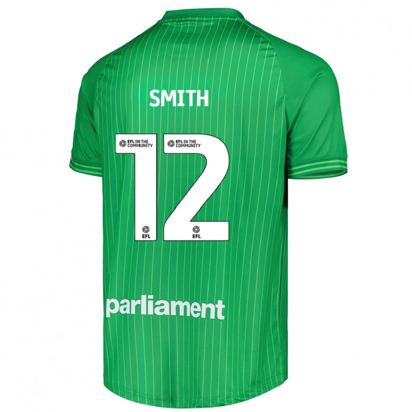 Danxen Hombre Camiseta Jackson Smith #12 Verde Lima Portero Equipación 2025/26 La Camisa México