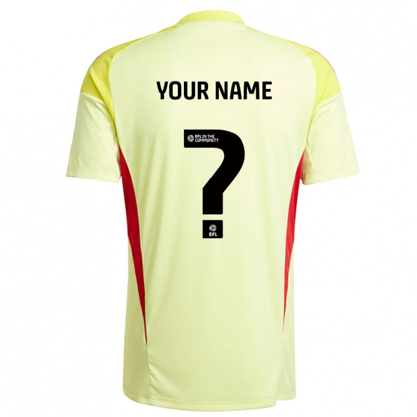 Danxen Hombre Camiseta Exeter City Amarillo Claro Portero Equipación 2025/26 La Camisa México