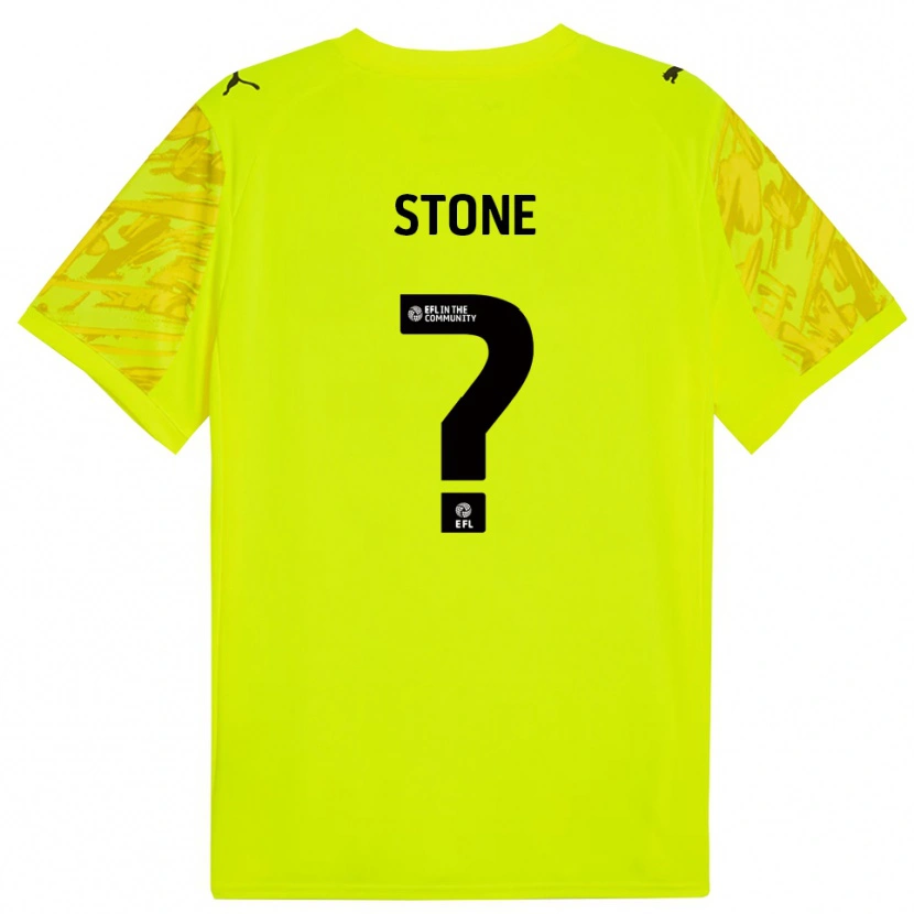 Danxen Hombre Camiseta Hannah Stone #0 Verde Fluorescente Portero Equipación 2025/26 La Camisa México