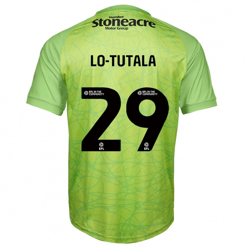 Danxen Hombre Camiseta Thimothée Lo-Tutala #29 Verde Claro Portero Equipación 2025/26 La Camisa México