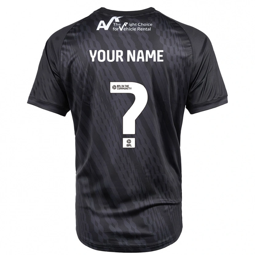 Danxen Hombre Camiseta Shrewsbury Town Blanco Negro Portero Equipación 2025/26 La Camisa México