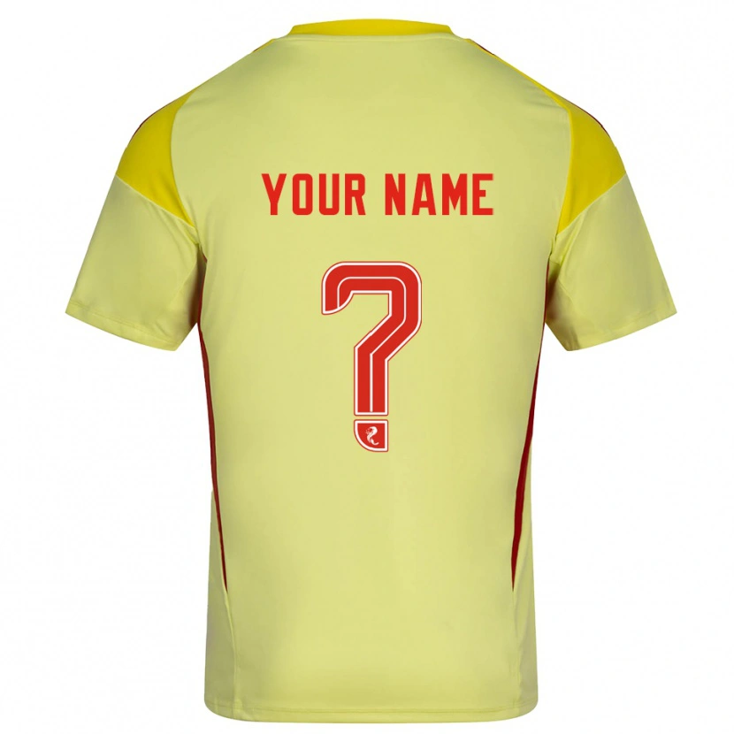 Danxen Hombre Camiseta Aberdeen Rojo Amarillo Portero Equipación 2025/26 La Camisa México