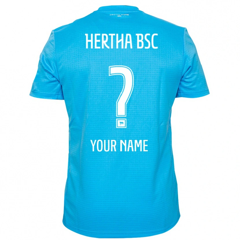 Danxen Hombre Camiseta Hertha BSC Azul Claro Blanco Portero Equipación 2025/26 La Camisa México
