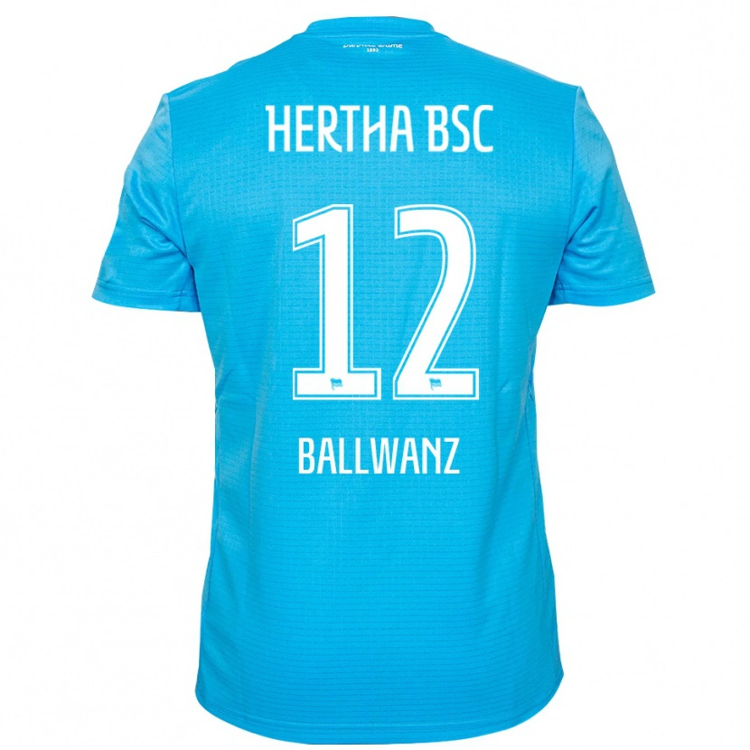 Danxen Hombre Camiseta Lennox Ballwanz #12 Azul Claro Blanco Portero Equipación 2025/26 La Camisa México