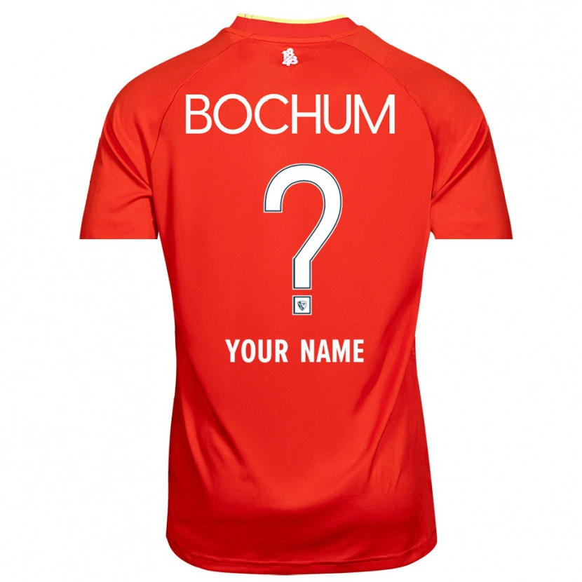 Danxen Hombre Camiseta VfL Bochum Blanco Rojo Portero Equipación 2025/26 La Camisa México