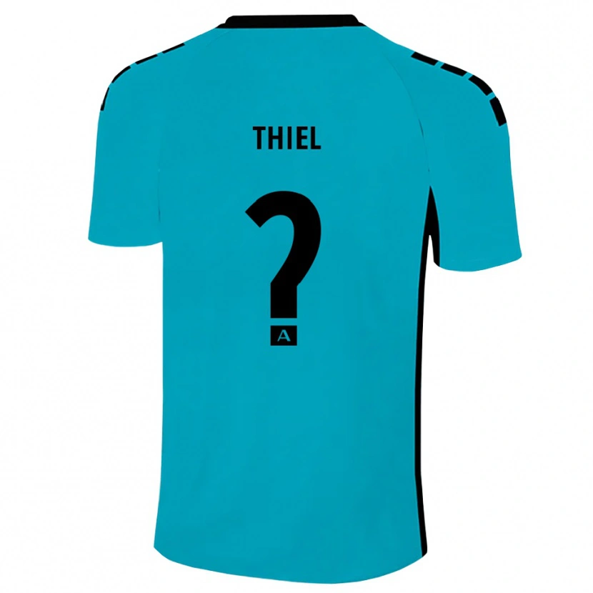Danxen Hombre Camiseta David Thiel #0 Cian Portero Equipación 2025/26 La Camisa México