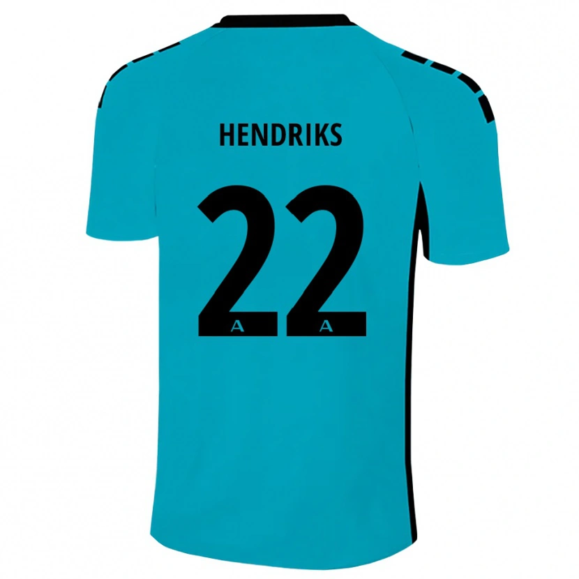Danxen Hombre Camiseta Tom Hendriks #22 Cian Portero Equipación 2025/26 La Camisa México