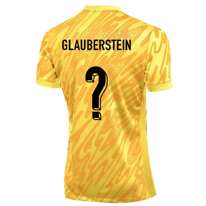 Danxen Hombre Camiseta Jonas Glauberstein #0 Naranja Amarillo Portero Equipación 2025/26 La Camisa México