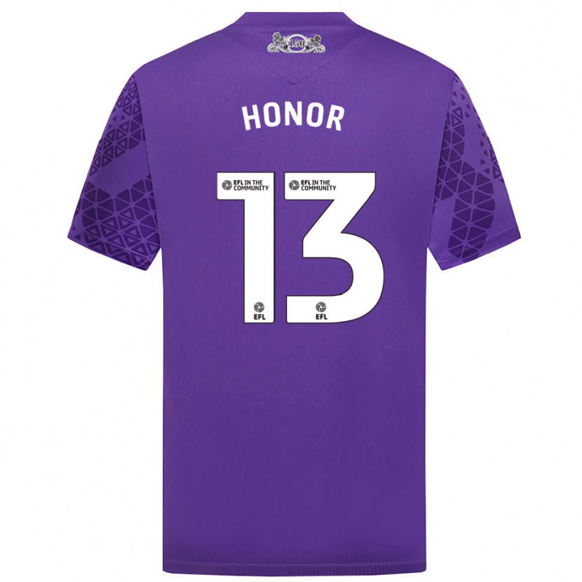 Danxen Hombre Camiseta Solomon Honor #13 Morado Blanco Portero Equipación 2025/26 La Camisa México