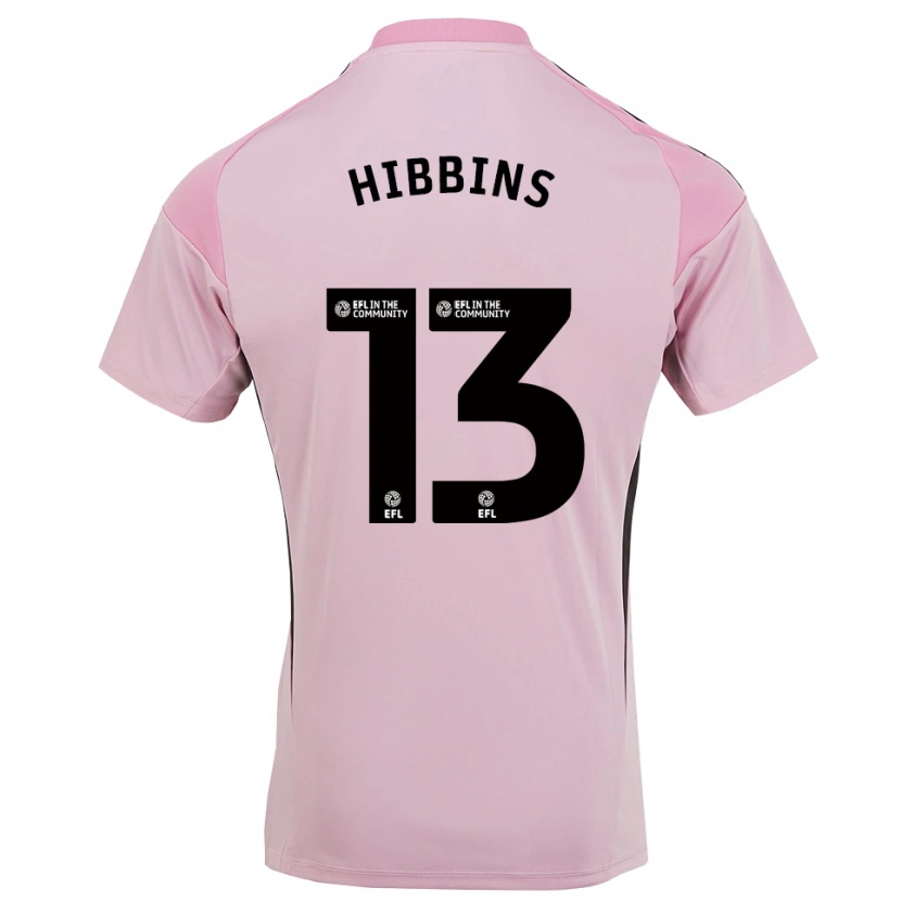 Danxen Hombre Camiseta Josh Hibbins #13 Rosa Flor De Cerezo Portero Equipación 2025/26 La Camisa México