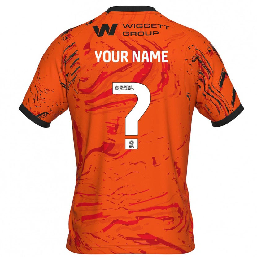 Danxen Hombre Camiseta Millwall FC Naranja Negro Portero Equipación 2025/26 La Camisa México