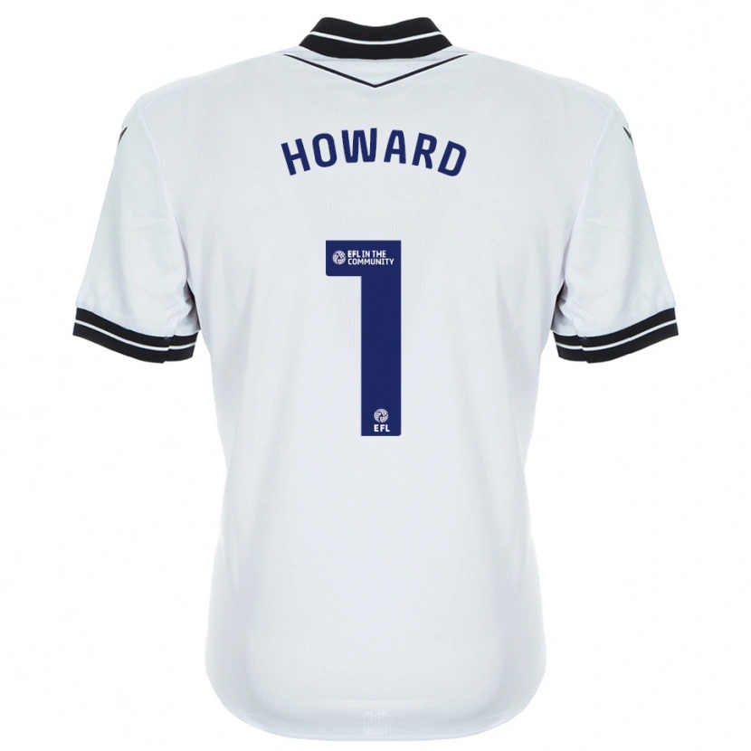 Danxen Hombre Camiseta Beth Howard #1 Azul Real Blanco Portero Equipación 2025/26 La Camisa México