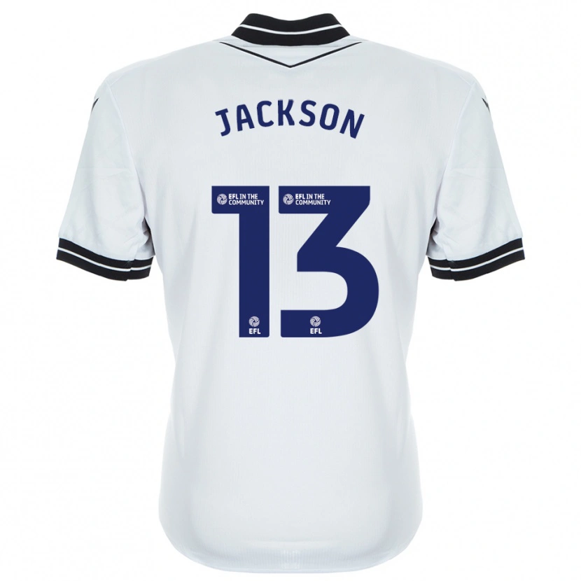 Danxen Hombre Camiseta Will Jackson #13 Azul Real Blanco Portero Equipación 2025/26 La Camisa México