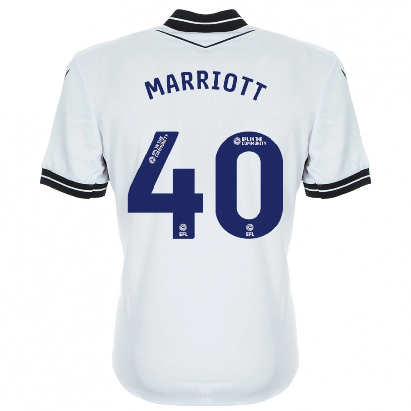 Danxen Hombre Camiseta Monty Marriott #40 Azul Real Blanco Portero Equipación 2025/26 La Camisa México