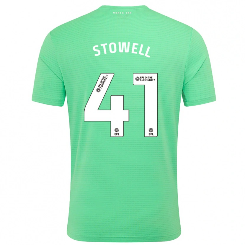 Danxen Hombre Camiseta Li-Bau Stowell #41 Turquesa Pastel Portero Equipación 2025/26 La Camisa México