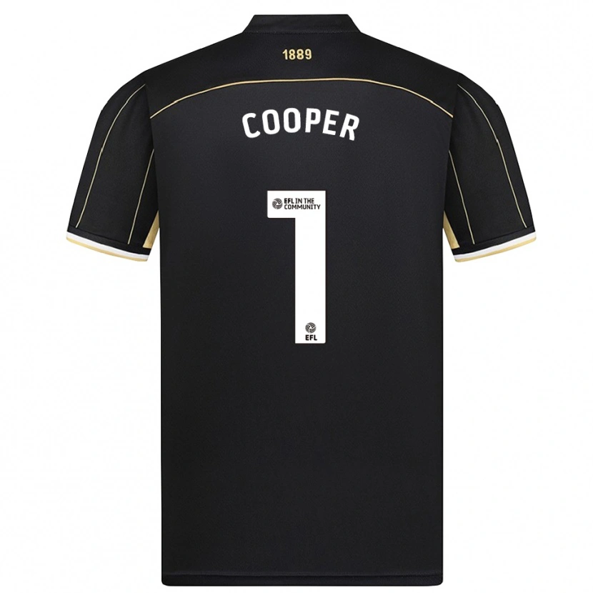 Danxen Hombre Camiseta Michael Cooper #1 Marrón Negro Portero Equipación 2025/26 La Camisa México