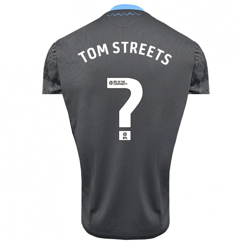 Danxen Hombre Camiseta Tom Streets #0 Blanco Gris Portero Equipación 2025/26 La Camisa México