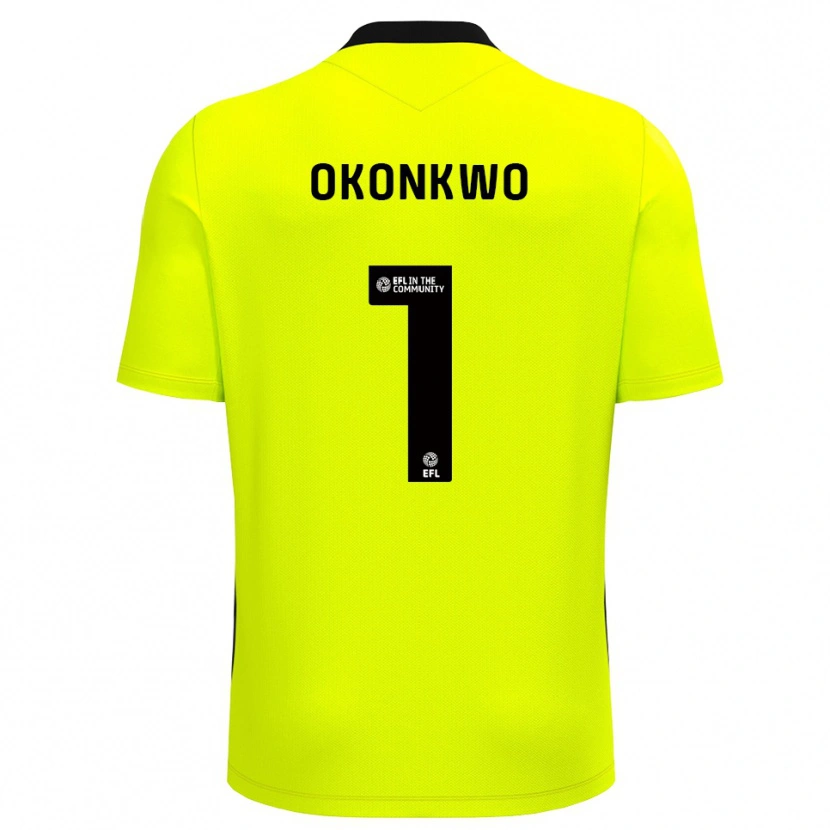 Danxen Hombre Camiseta Arthur Okonkwo #1 Verde Bosque Portero Equipación 2025/26 La Camisa México