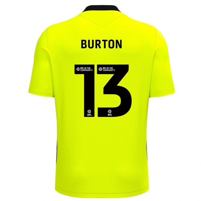 Danxen Hombre Camiseta Callum Burton #13 Verde Bosque Portero Equipación 2025/26 La Camisa México