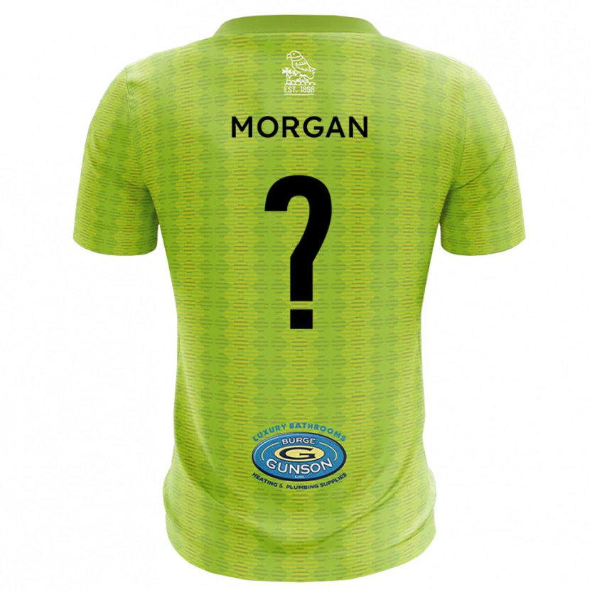 Danxen Hombre Camiseta Kai Morgan #0 Verde Prado Portero Equipación 2025/26 La Camisa México