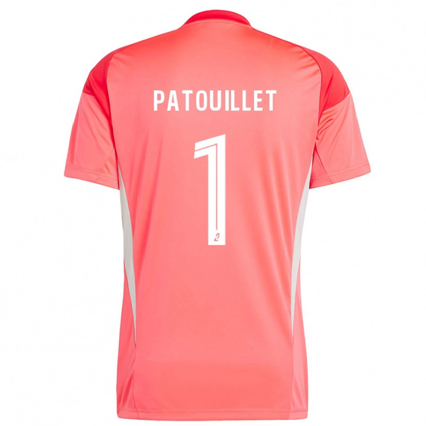 Danxen Hombre Camiseta Mathieu Patouillet #1 Naranja Claro Portero Equipación 2025/26 La Camisa México