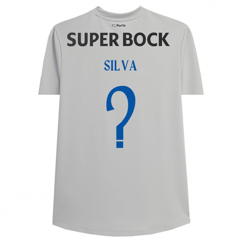 Danxen Hombre Camiseta Gonçalo Silva #0 Gris Claro Negro Portero Equipación 2025/26 La Camisa México