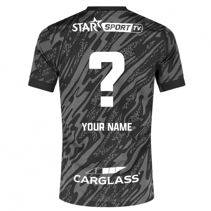 Danxen Hombre Camiseta KRC Genk Gris Oscuro Negro Portero Equipación 2025/26 La Camisa México