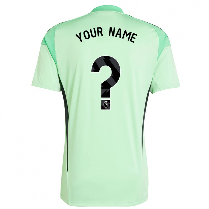 Danxen Hombre Camiseta Arsenal FC Verde Claro Negro Portero Equipación 2025/26 La Camisa México