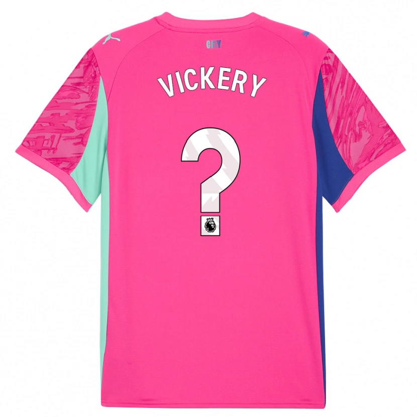 Danxen Hombre Camiseta Ben Vickery #0 Rosa Rosa Portero Equipación 2025/26 La Camisa México
