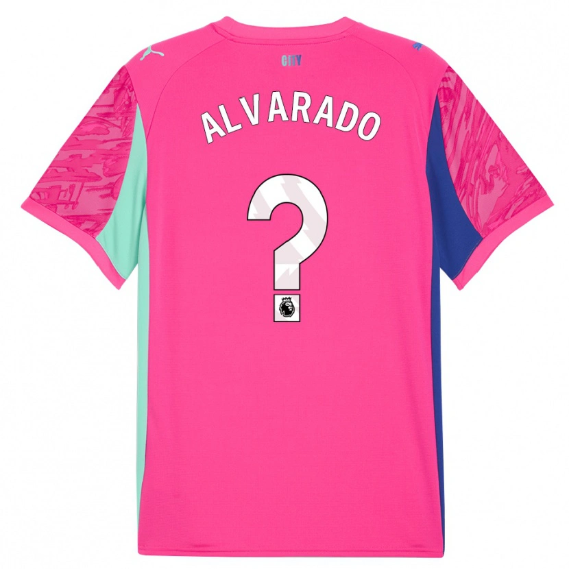 Danxen Hombre Camiseta Lucas Alvarado #0 Rosa Rosa Portero Equipación 2025/26 La Camisa México