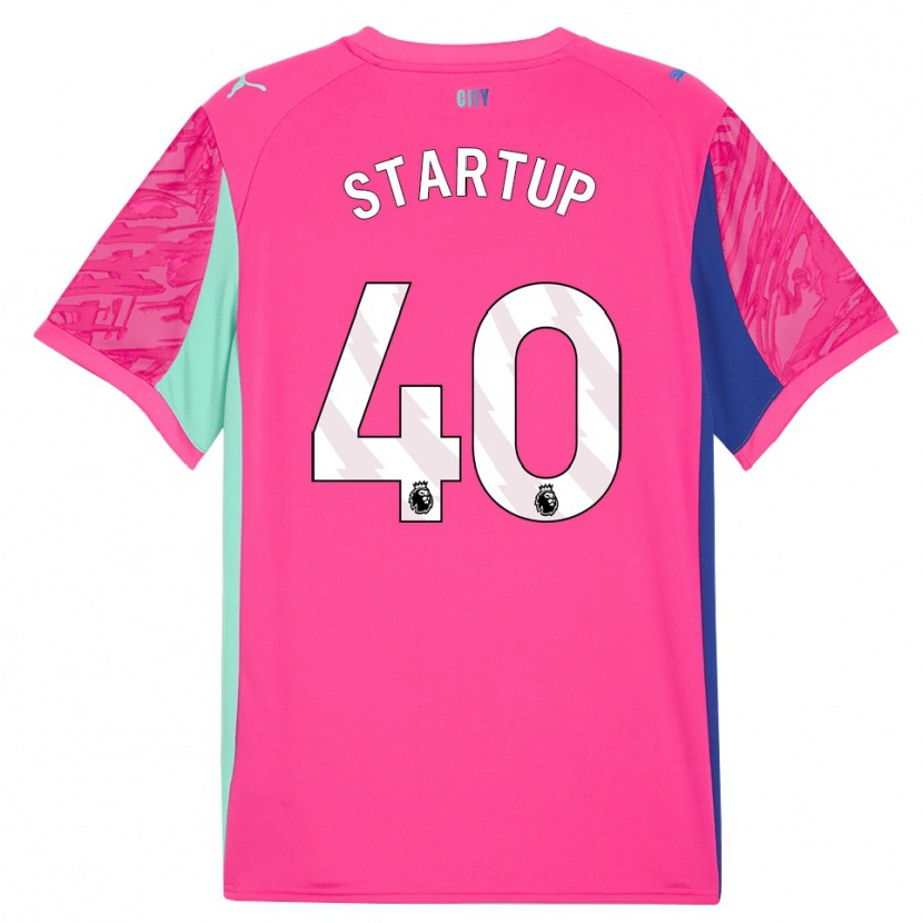 Danxen Hombre Camiseta Katie Startup #40 Rosa Rosa Portero Equipación 2025/26 La Camisa México