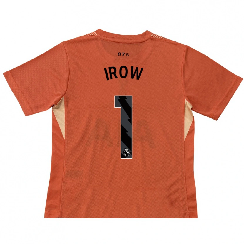 Danxen Hombre Camiseta Blake Irow #1 Naranja Negro Portero Equipación 2025/26 La Camisa México