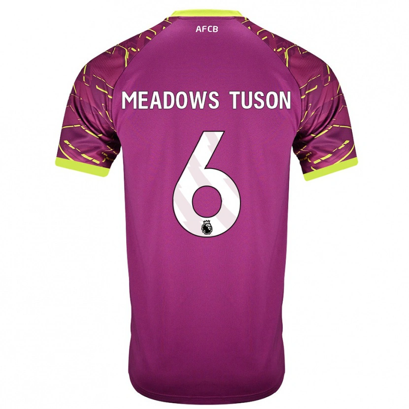 Danxen Hombre Camiseta Freya Meadows Tuson #6 Magenta Oscuro Portero Equipación 2025/26 La Camisa México