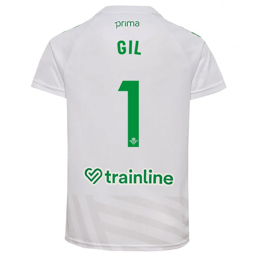 Danxen Hombre Camiseta Noelia Gil #1 Verde Blanco Portero Equipación 2025/26 La Camisa México
