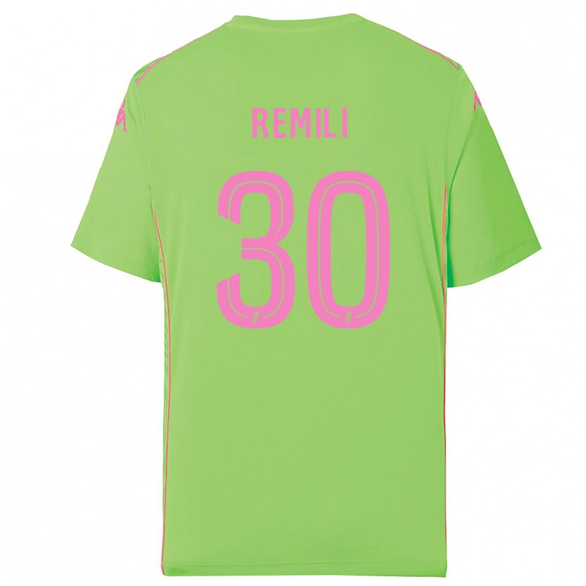 Danxen Hombre Camiseta Célia Remili #30 Verde Pálido Portero Equipación 2025/26 La Camisa México
