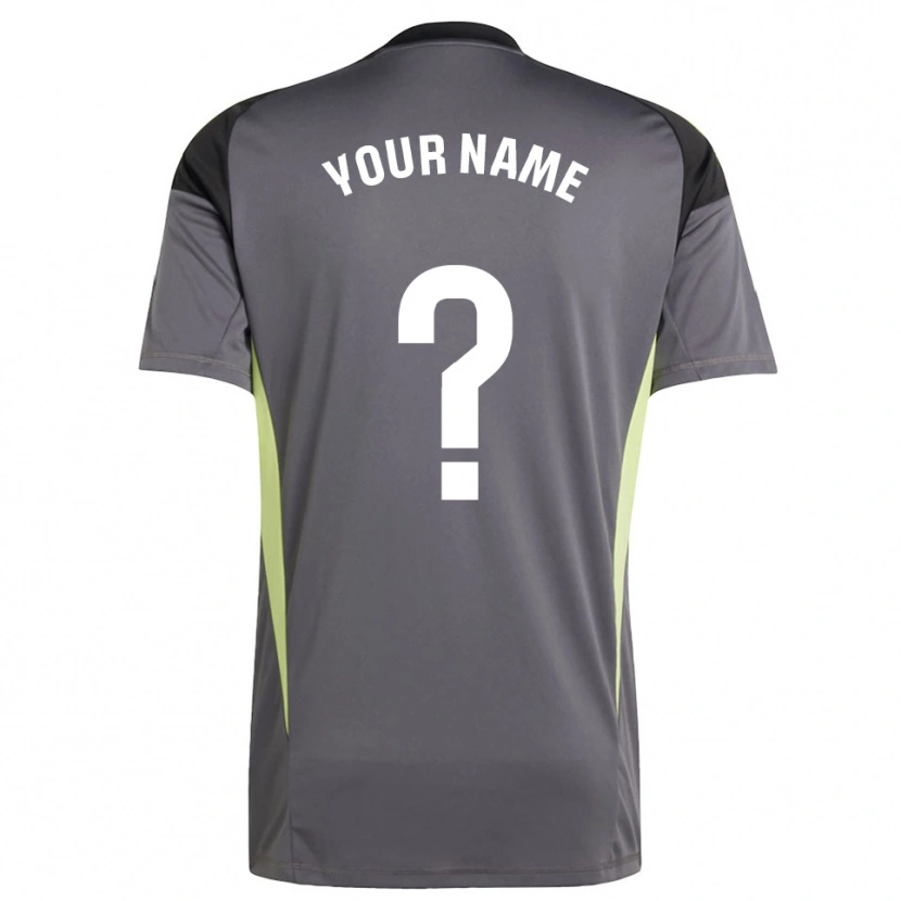 Danxen Hombre Camiseta CD Mirandes Gris Oscuro Negro Portero Equipación 2025/26 La Camisa México