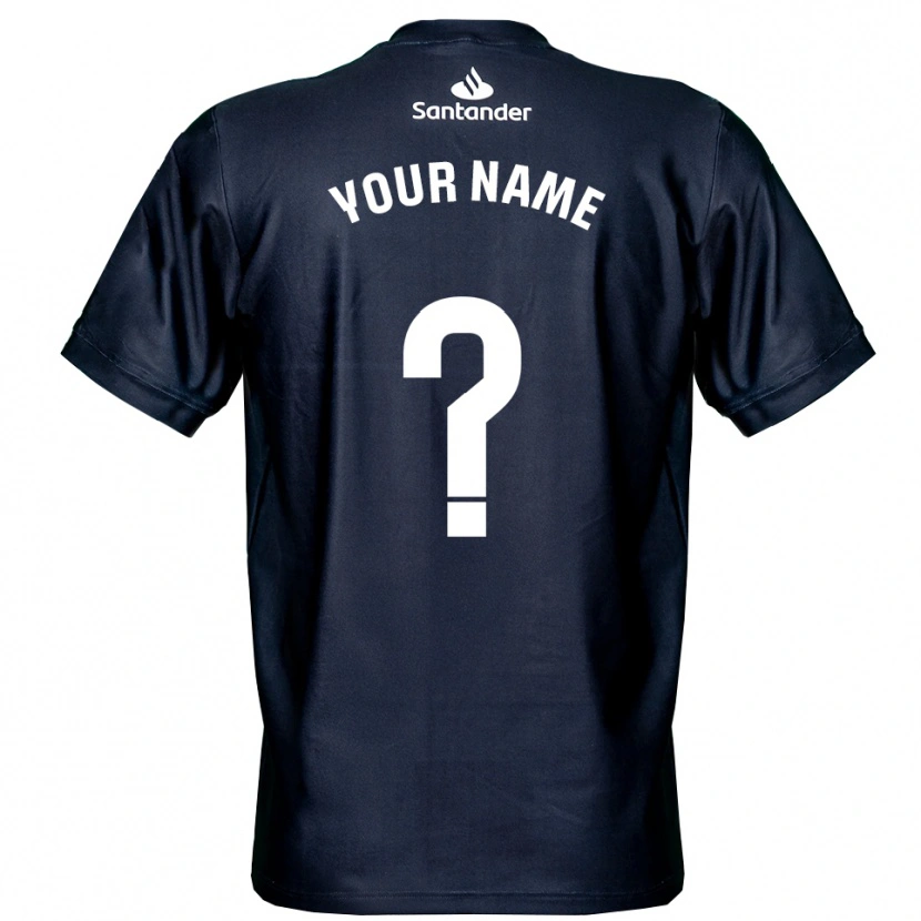 Danxen Hombre Camiseta Racing de Santander Blanco Azul Medianoche Portero Equipación 2025/26 La Camisa México