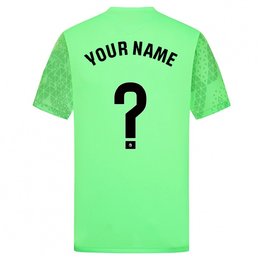 Danxen Hombre Camiseta Burgos CF Negro Verde Primavera Portero Equipación 2025/26 La Camisa México