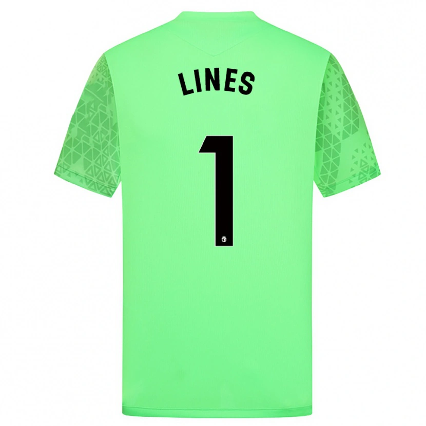 Danxen Hombre Camiseta Laura Inés Aguilar #1 Negro Verde Primavera Portero Equipación 2025/26 La Camisa México